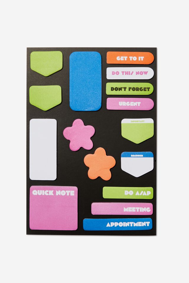 A5 Shaped Sticky Note, MAXI BRIGHT