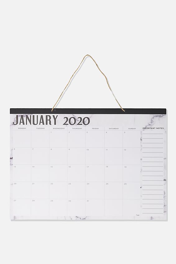 2020 A2 Hanging Calendar