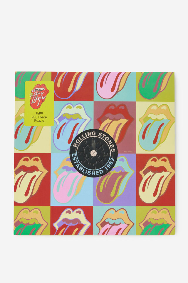 Collector 200 Piece Vinyl Jigsaw Puzzle, LCN BRA ROLLING STONES