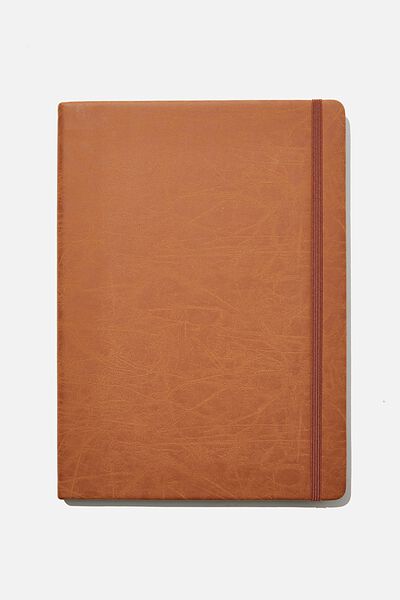 A4 Buffalo Journal Recycled Mix, MID TAN