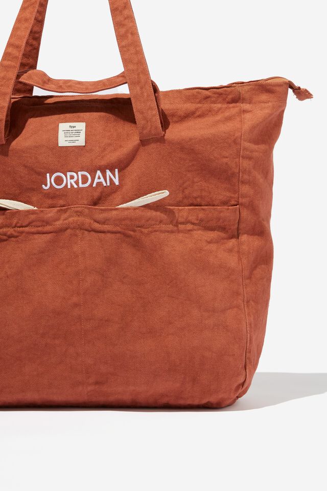 Personalised Wellness Tote, RED EARTH