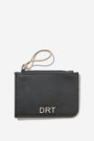 Personalised Off The Grid Card Pouch, BLACK - alternate image 1