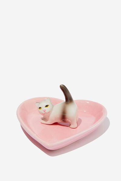 Ceramic Trinket Tray, CAT