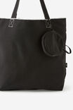 Packable Tote, BLACK - example image 2