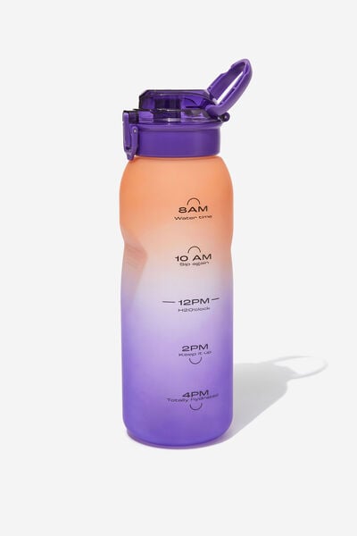Heavy Lifter 1.5 L Drink Bottle, GIANNI APRICOT CRUSH OMBRE