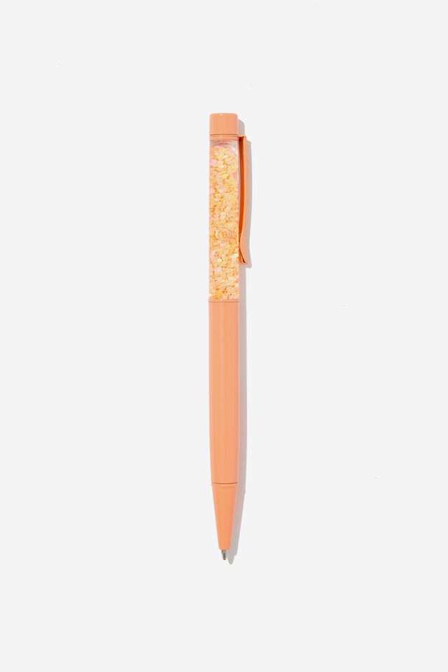 Sparkle Ballpoint Pen, APRICOT CRUSH