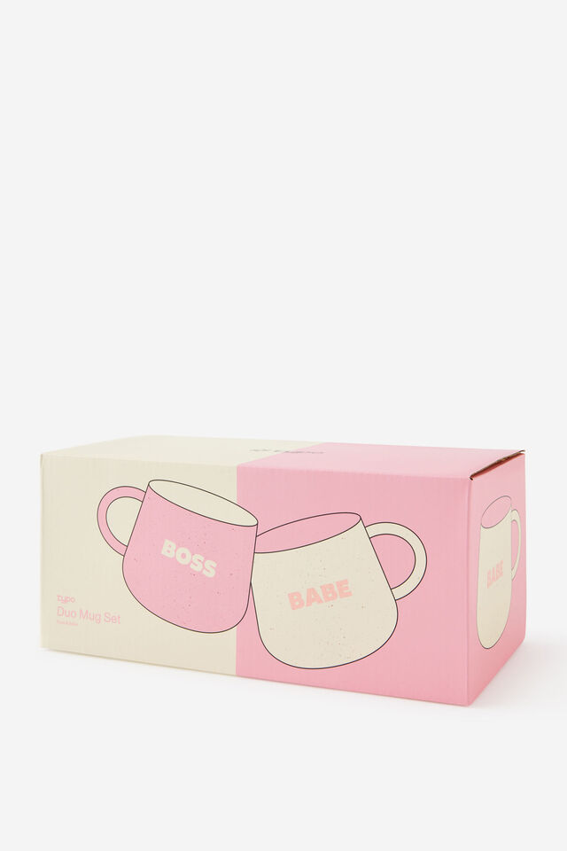 Duo Mug Set, BOSS BABE