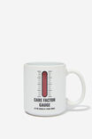 Heat Sensitive Mug, CARE FACTOR GAUGE - alternate image 2