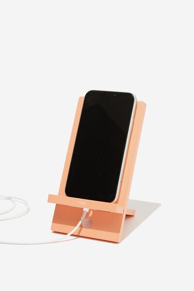 On Hold Phone Stand, APRICOT CRUSH