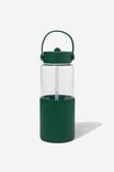 Premium Big Sipper Drink Bottle, HERITAGE GREEN POLKA - alternate image 2