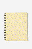 A5 Campus Notebook Recycled, DAISY DITSY BUTTER - alternate image 1
