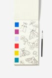 Mini Watercolour Paint Pad, MAGIC GARDEN V2 - alternate image 2