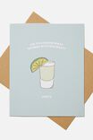 Premium Funny Birthday Card, SCENTED RHYMES WITH BIRTHDAY SHOTS!