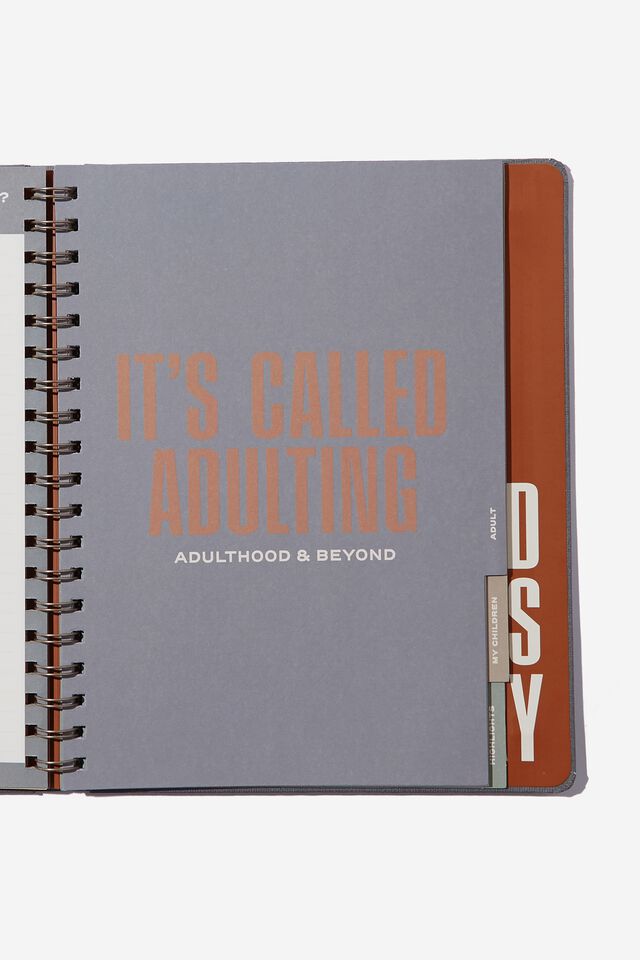 Large Premium Activity Journal, ALL ABOUT ME