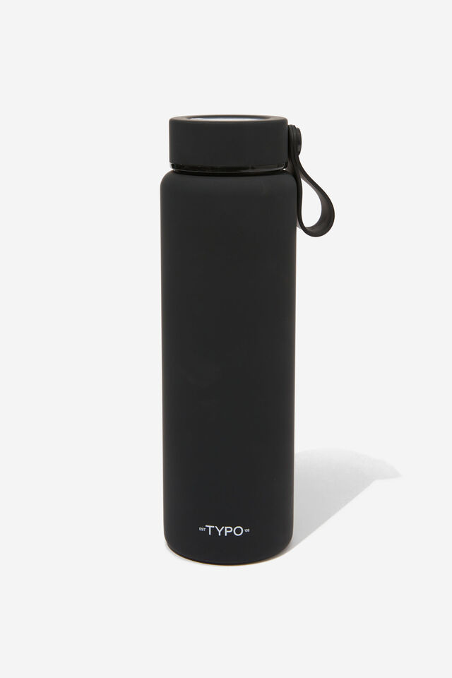Boxed Infuser On The Move Drink Bottle 500Ml, BLACK