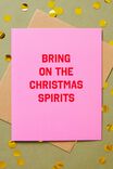 CHRISTMAS SPIRITS