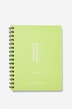A5 Everyday Notebook, LIME - alternate image 1
