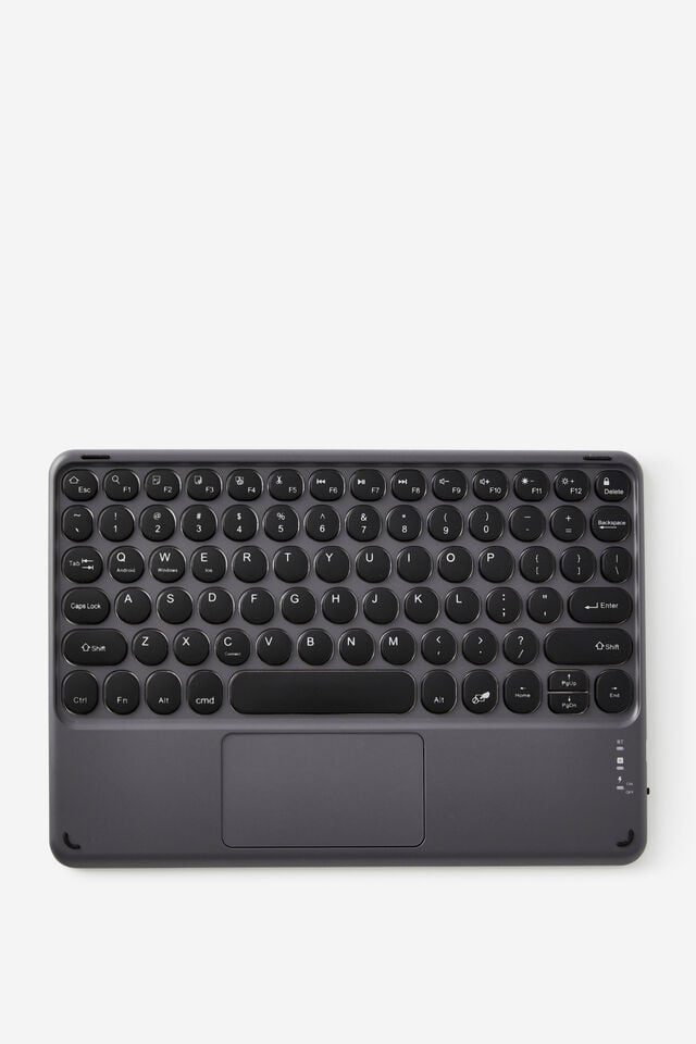 Wireless Keyboard With Touchpad, WELSH SLATE