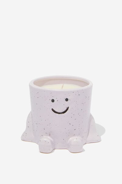 Midi Shaped Candle, LILAC SPECKLE