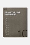 Draw The Line Fineliner 10Pk, MULTI