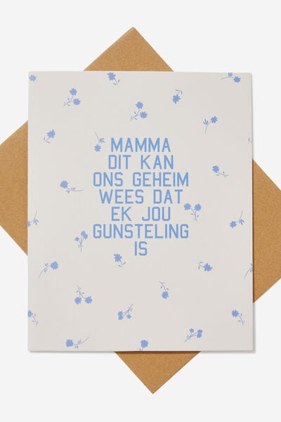 Mother's Day Card, RG MAMA DIT KAN