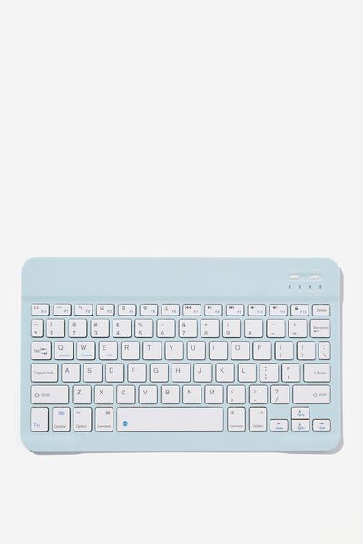 Wireless Keyboard 10 Inch, ARCTIC BLUE