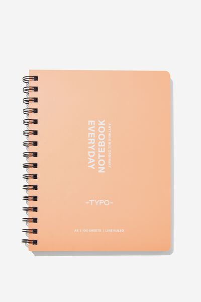 A5 Everyday Notebook, APRICOT CRUSH