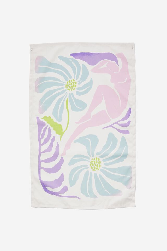 Canvas Wall Hanging, MOTHER NATURE FLORALS