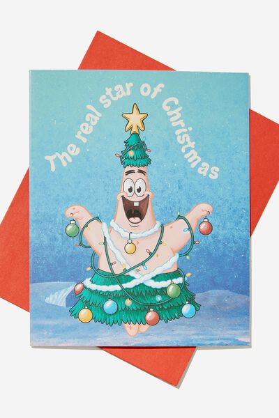 Christmas Card 2023, LCN HAV SPONGEBOB PATRICK STAR