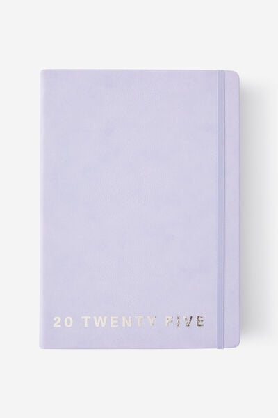 2025 A4 Daily Buffalo Diary, LAVENDER HAZE FOIL