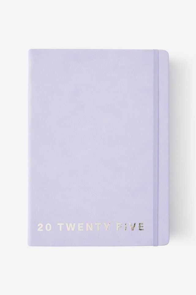 2025 A4 Daily Buffalo Diary, LAVENDER HAZE FOIL