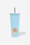 Metal Smoothie Cup, WISH THIS WAS GIN AND TONIC - alternate image 1