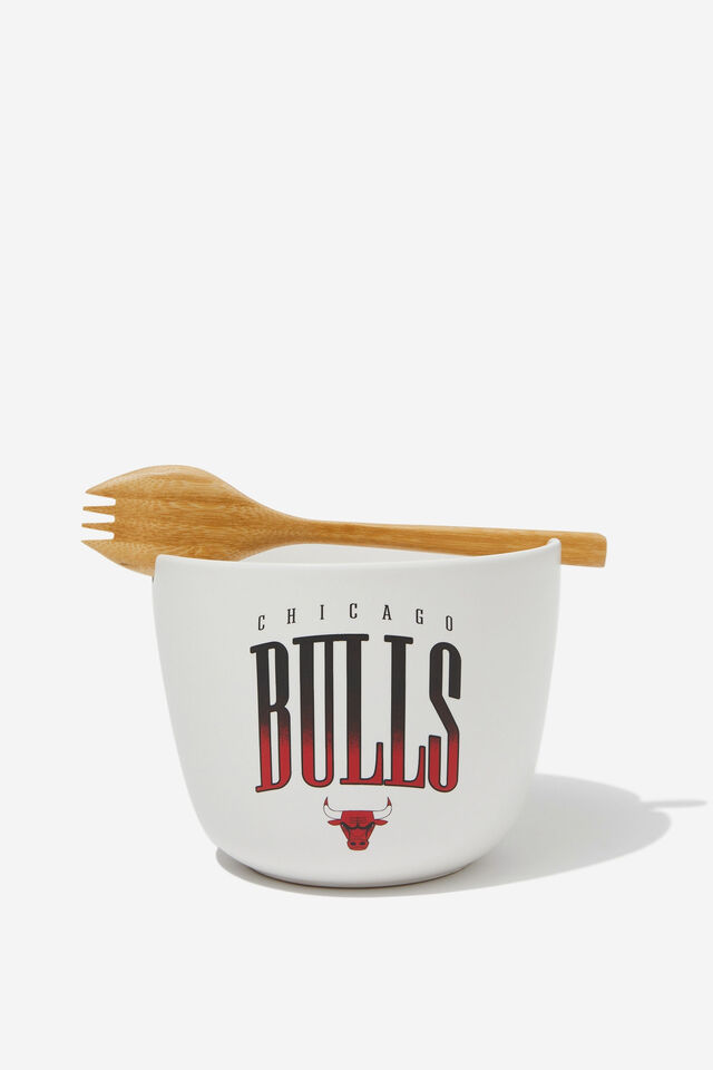 Collab Fork It Feed Me Bowl, LCN NBA BULLS RED
