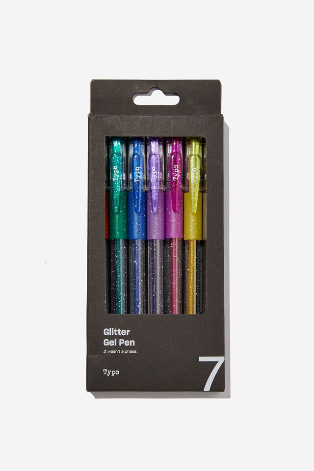 Sparkling Gel Pens Set For Kids, Color-Changing Star Shaped
