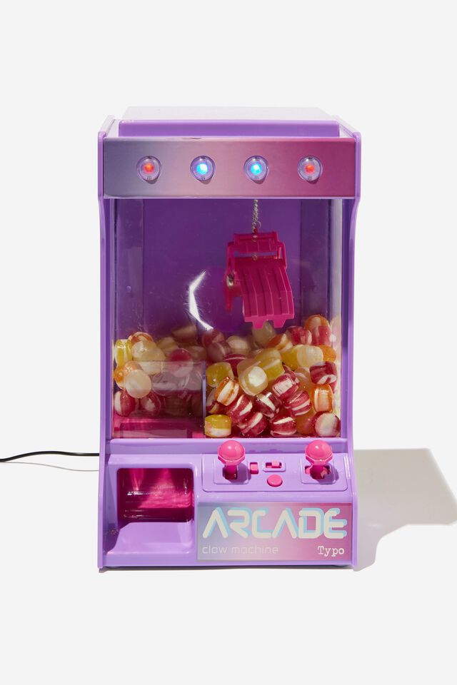 Arcade Claw Machine, ELECTRIC PURPLE