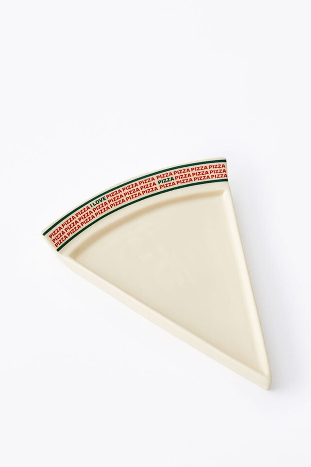Pizza Slice Plate, I LOVE PIZZA