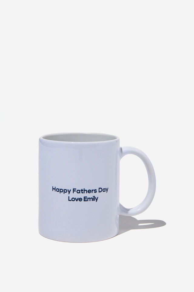 Personalised Father's Day Mug, FATHER FIGURE