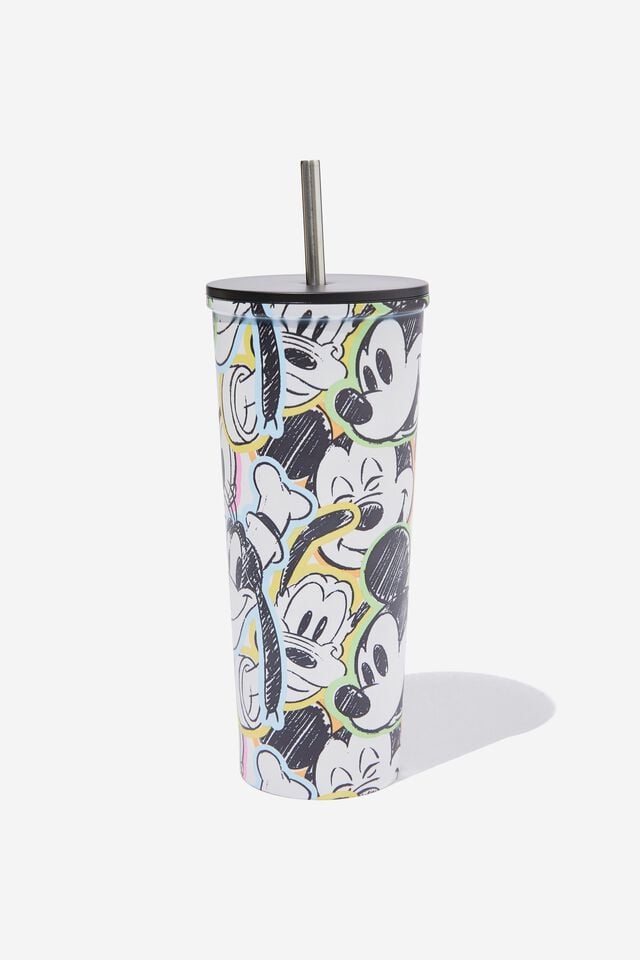 Hardy Stainless-Steel Tumbler 20-Oz. with Handle & Straw - Personalization  Available