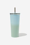 Metal Smoothie Cup, ARCTIC BLUE OMBRE - alternate image 1