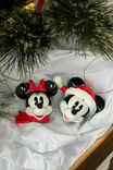 Collab Resin Christmas Ornament, LCN DIS MINNIE MOUSE SCARF - alternate image 2