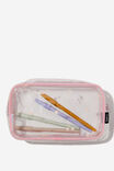 Preppy Pencil Case, BALLET BLUSH DITSY - alternate image 2