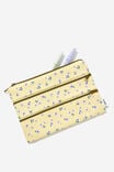 Double Campus Pencil Case, DAISY DITSY BUTTER - alternate image 2