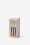 Love A Latte Glass Tumbler, STRIPE - example image 3