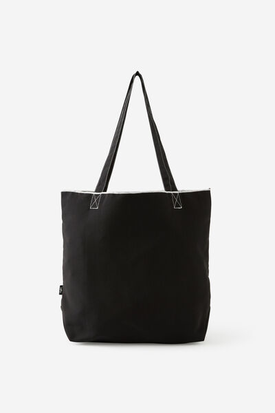 Packable Tote, BLACK