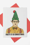 Christmas Card 2024, LCN UNI THE OFFICE DWIGHT CHRISTMAS FACT - alternate image 1