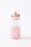 Premium Big Sipper Drink Bottle, PINK MULTI SPECKLE - alternate image 1