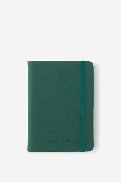 2025 A6 Weekly Buffalo Diary, HERITAGE GREEN