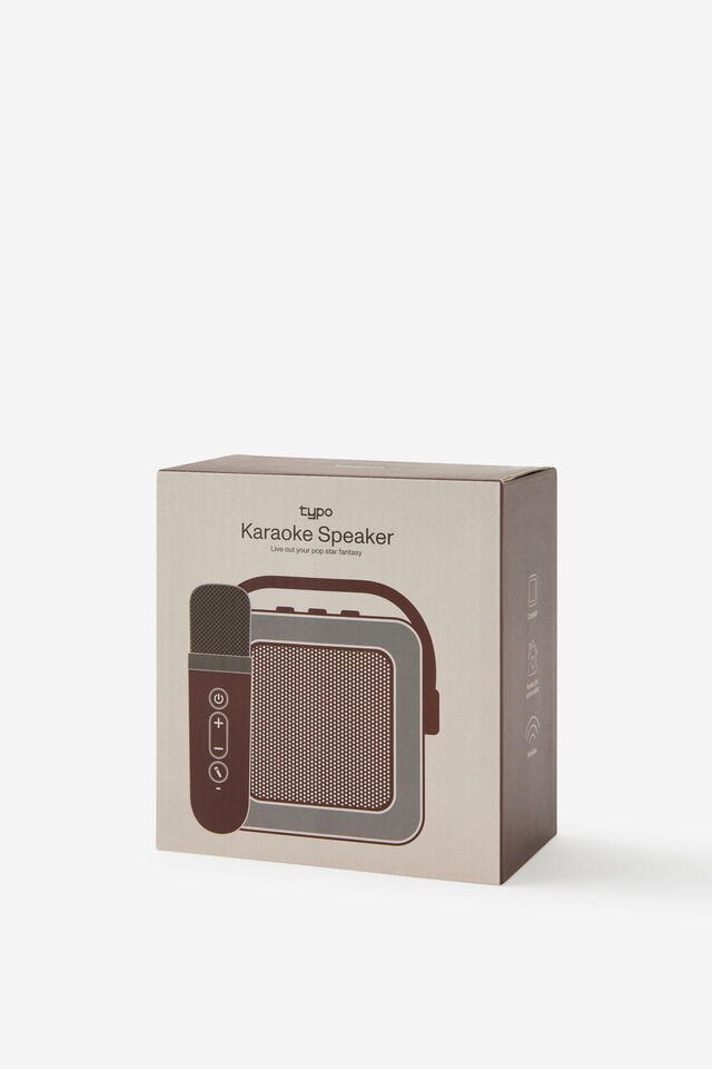 LED Karaoke Speaker, ESPRESSO