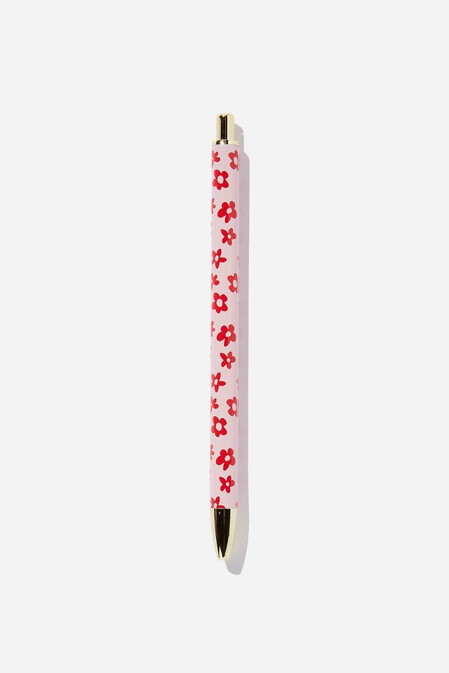Arlow Pen, MID DAISIES RED BLUSH