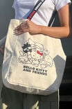 Collab Art Tote, LCN SAN HELLO KITTY / ECRU - alternate image 2